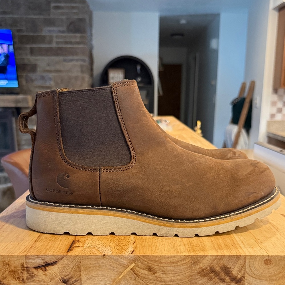 Carhartt Men's Brown Slip-On Boots